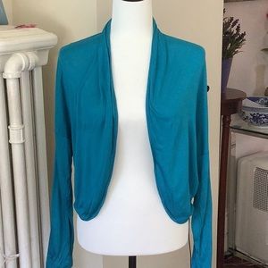 NWOT olsen teal cardigan